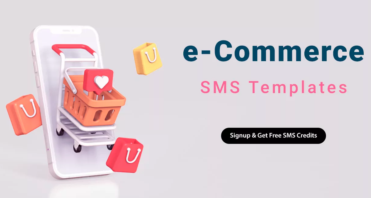 sms templates for e-commerce